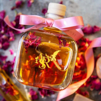 Awen Rose Aura Elixir Perfumed Body Oil Rose Vanilla
