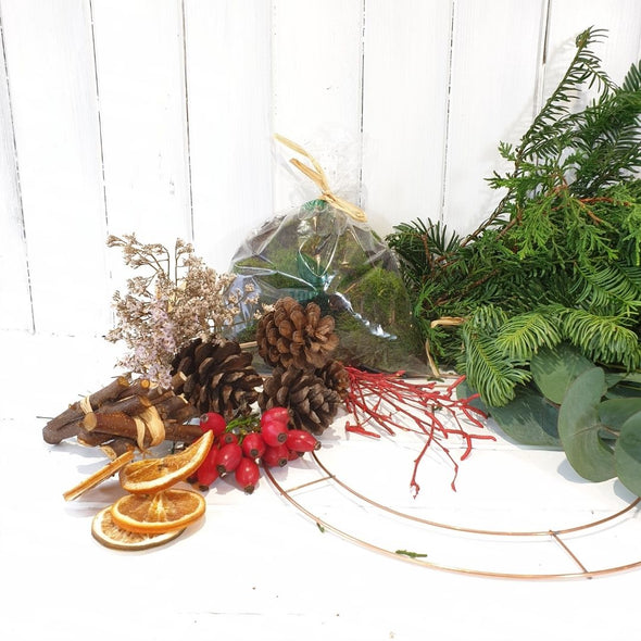 Natural Christmas arrangement MAKING KIT