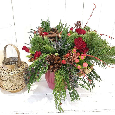 Christmas Table Arrangement