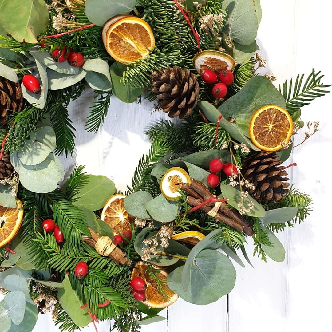 Natural Christmas wreath