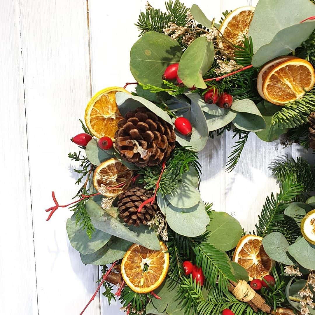 Natural Christmas wreath