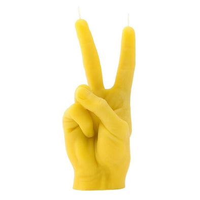 Yellow Peace Candlehand