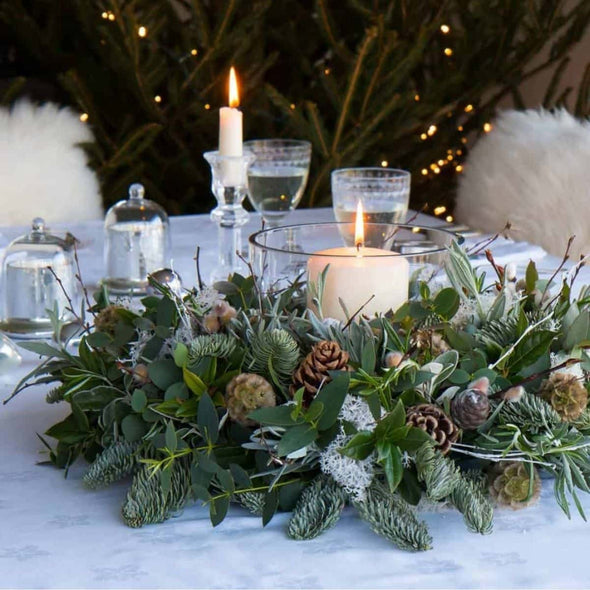Christmas Table Arrangement