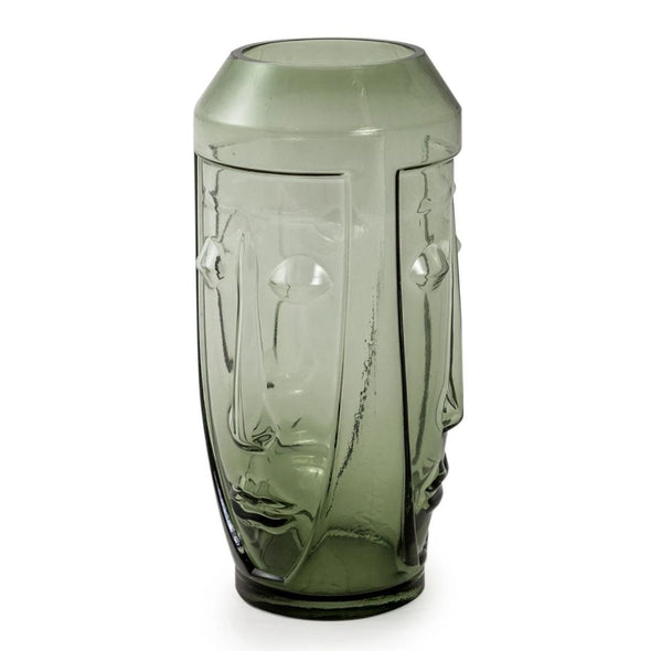 3 Faces Glass Vase