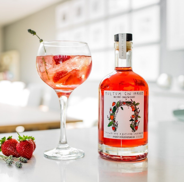 Strawberry & Rutland Lavender Gin - Multum Gin Parvo